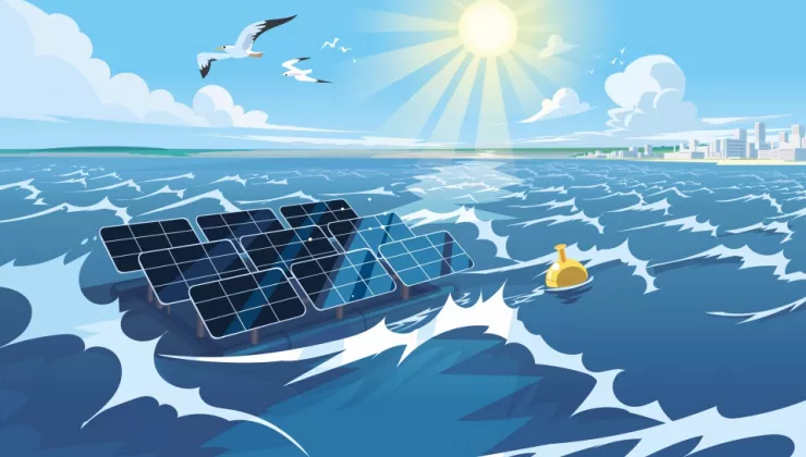 marine floating solar